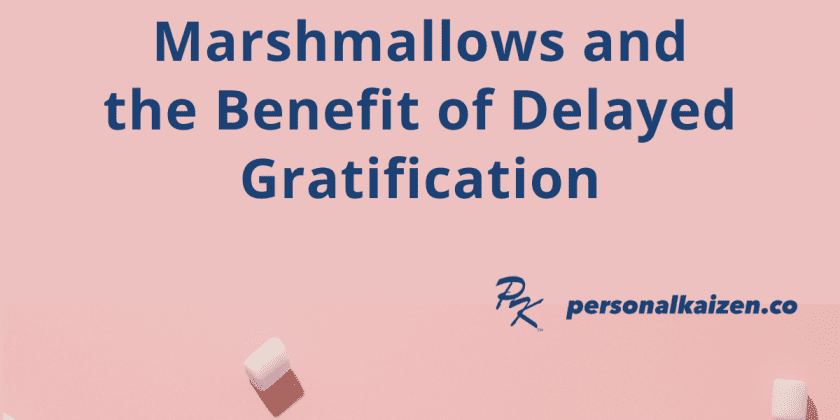 Marshmallows and the Benefit of Delayed Gratification