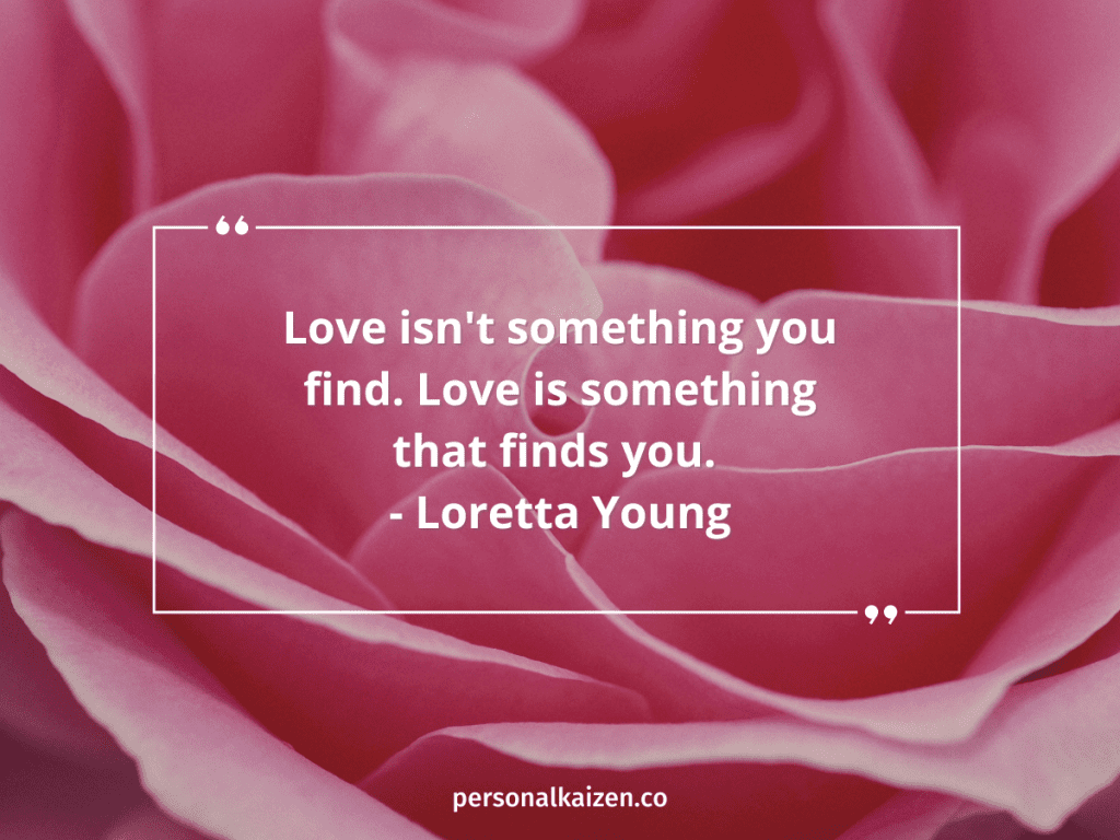 Love Is Something That Finds You