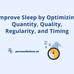 Improve Sleep by Optimizing Quantity, Quality, Regularity, and Timing